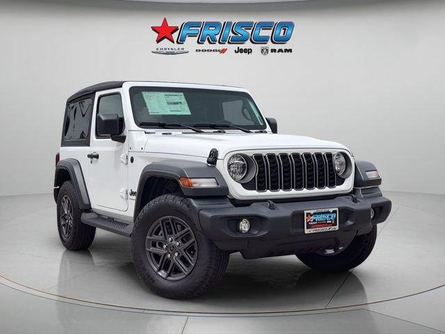 New 2026 Bright White Clear-Coat Exterior Paint Jeep Sport image 1