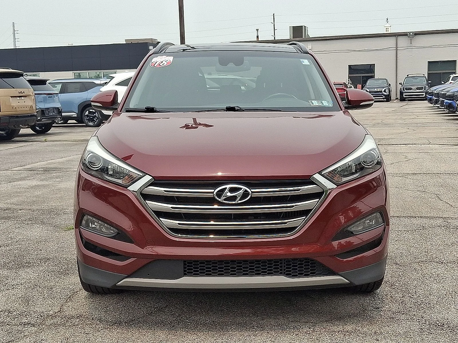 Used 2018 Red Hyundai Limited image 2