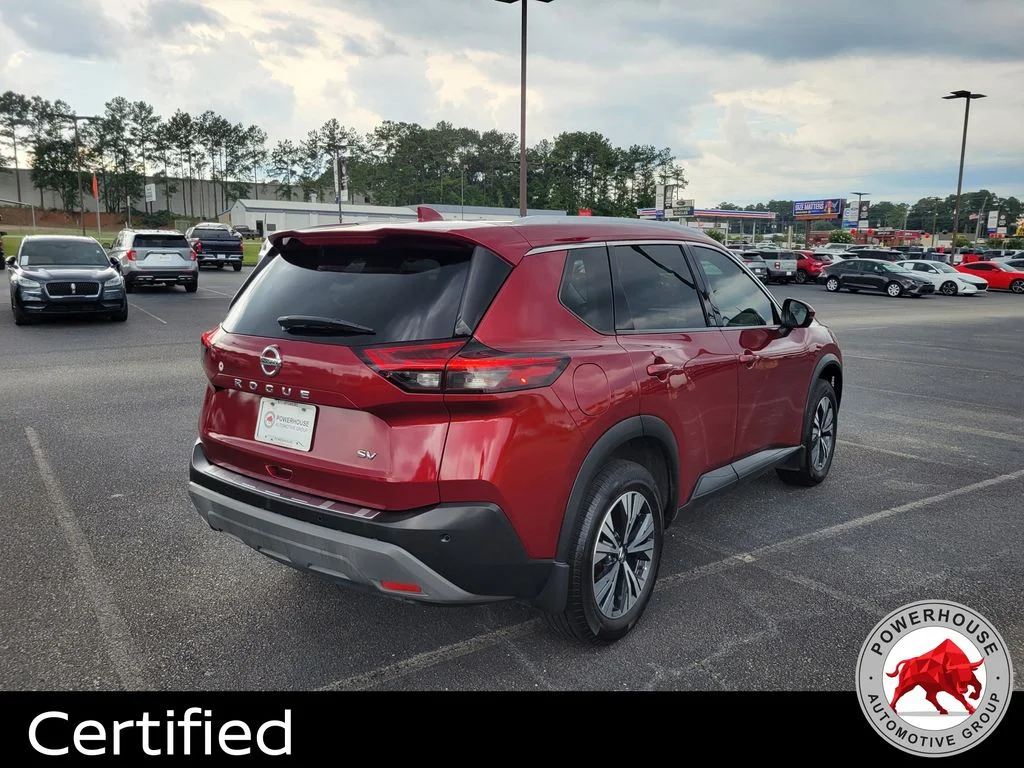 Used 2021 Red Nissan SV image 5
