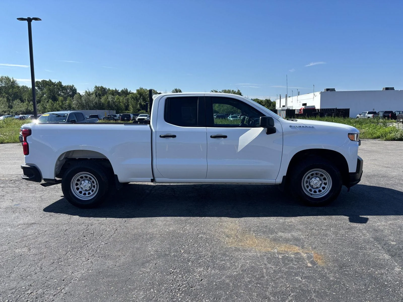 Used 2021 SUMMIT WHITE Chevrolet Work Truck image 8