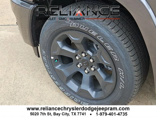 New 2026 Granite Crystal Metallic Clear-Coat Exterior Paint RAM Big Horn/Lone Star image 8