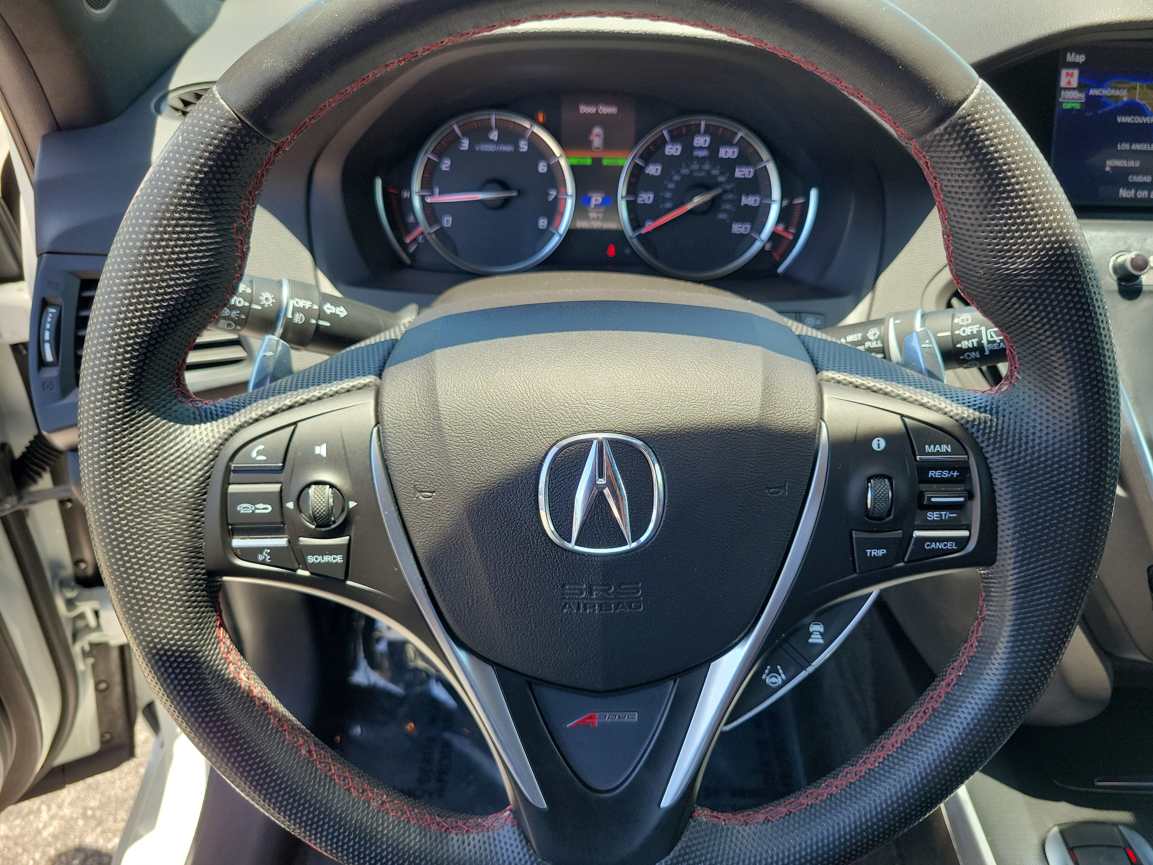 Used 2019 White Diamond Pearl Acura 3.5L Technology Pkg w/A-Spec Pkg SH-AWD image 25