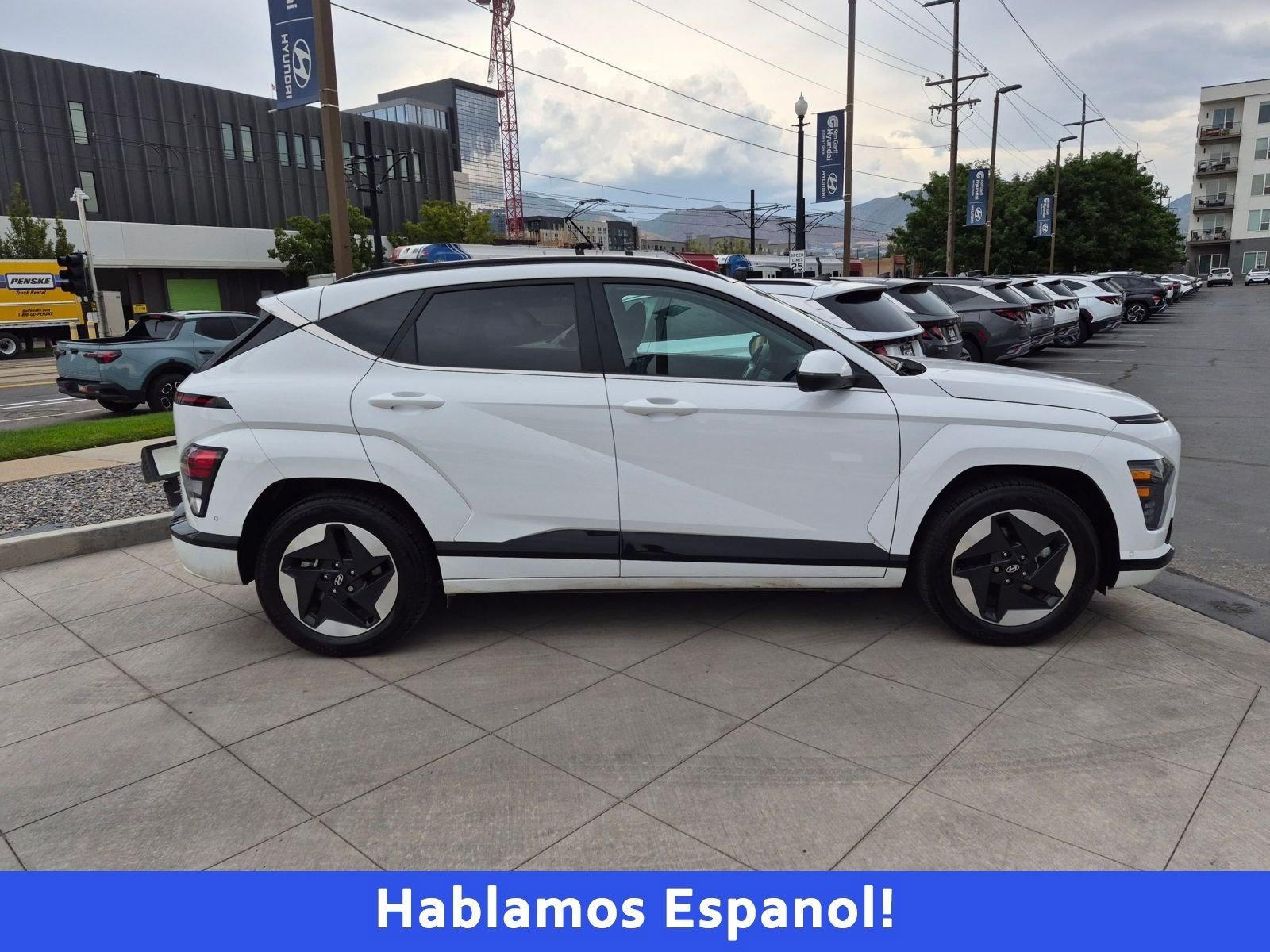 Certified 2024 Hyundai Kona EV Limited with VIN KM8HE3A64RU011710 for sale in Salt Lake City, UT