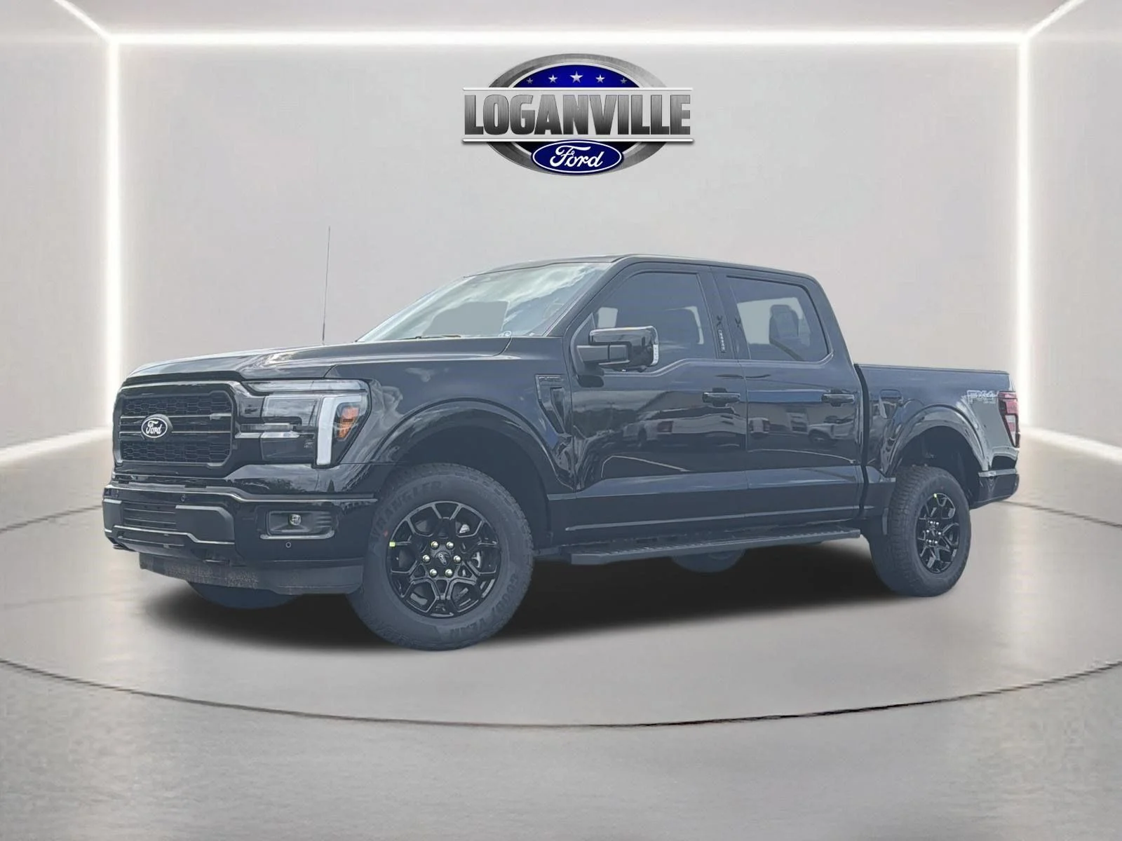 New 2026 Agate Black Metallic Ford Lariat® image 1