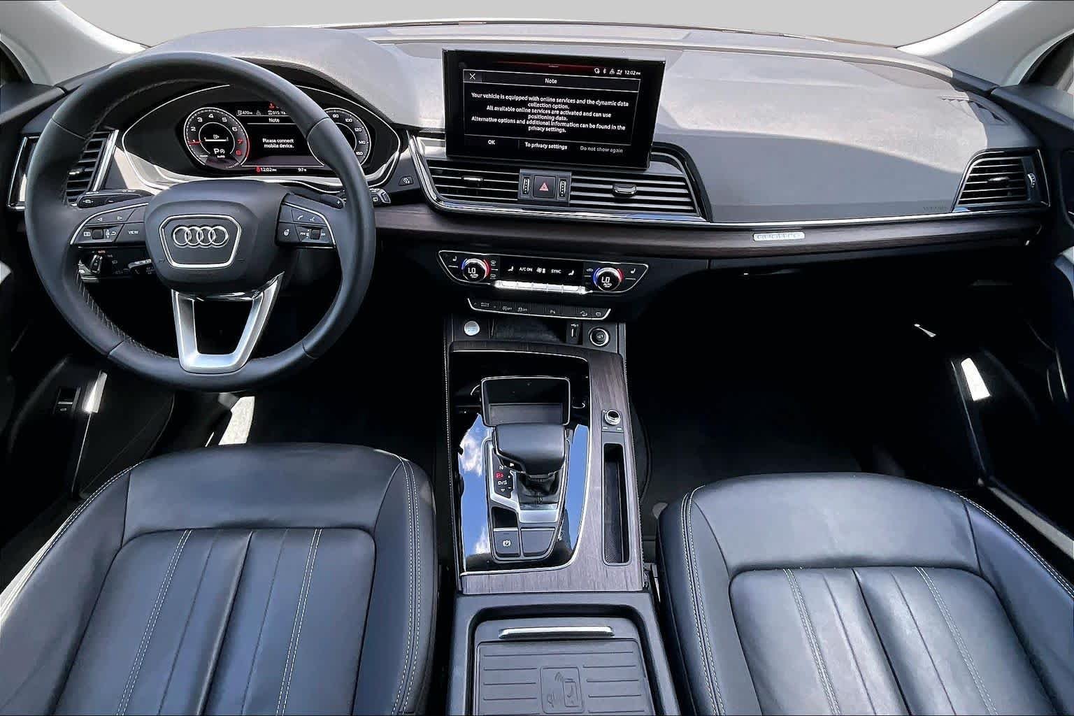 Used 2021 GLACIER WHITE METALLIC Audi Premium Plus image 16