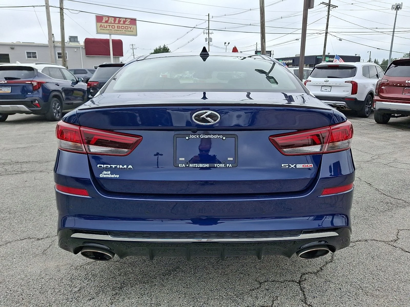 Used 2019 Blue Kia SX image 6