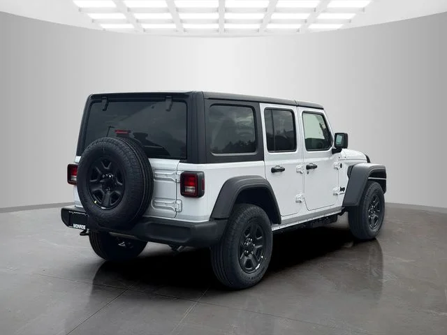 New 2026 Bright White Clear-Coat Exterior Paint Jeep Sport image 7