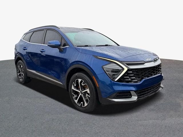 Used 2025 Blue Kia EX image 4