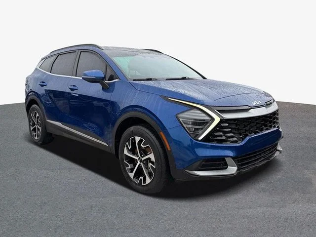 Used 2025 Blue Kia EX image 4