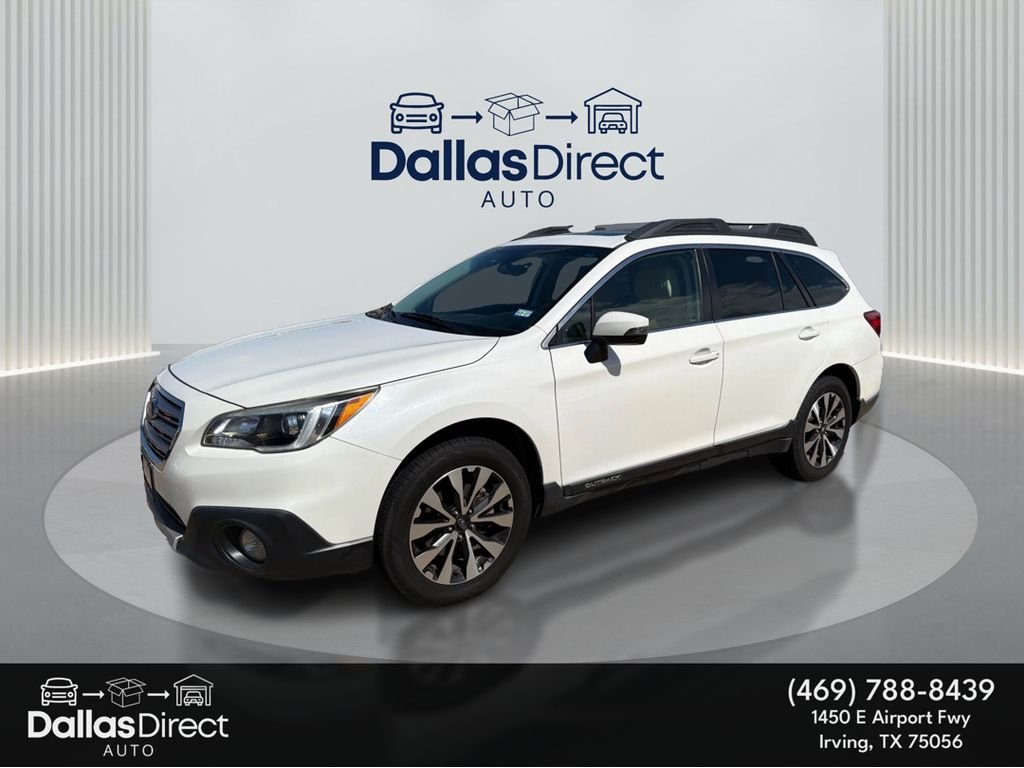 Used 2017 Crystal White Pearl Subaru Limited image 1