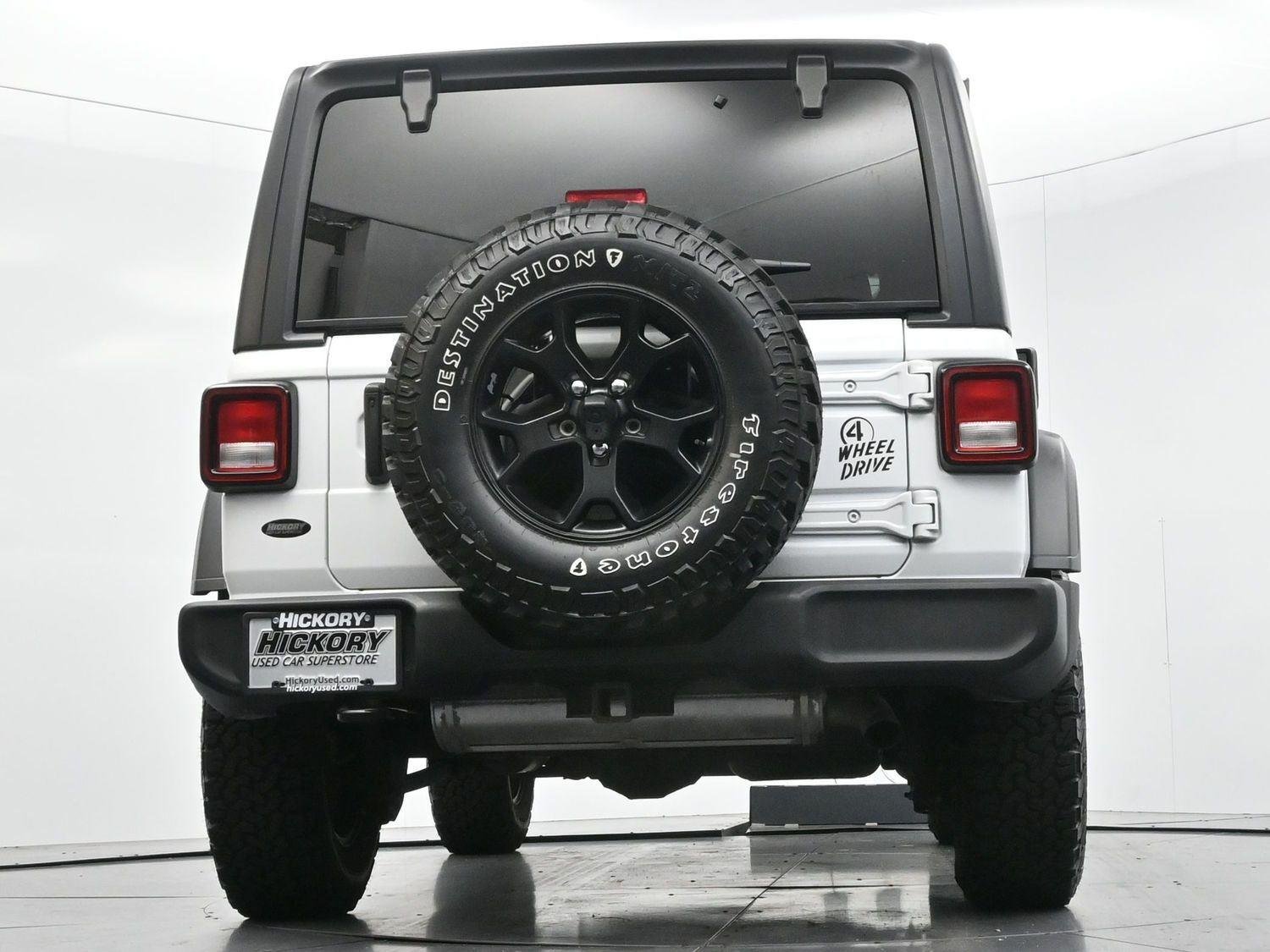 Used 2022 Bright White Clearcoat Jeep Willys image 46