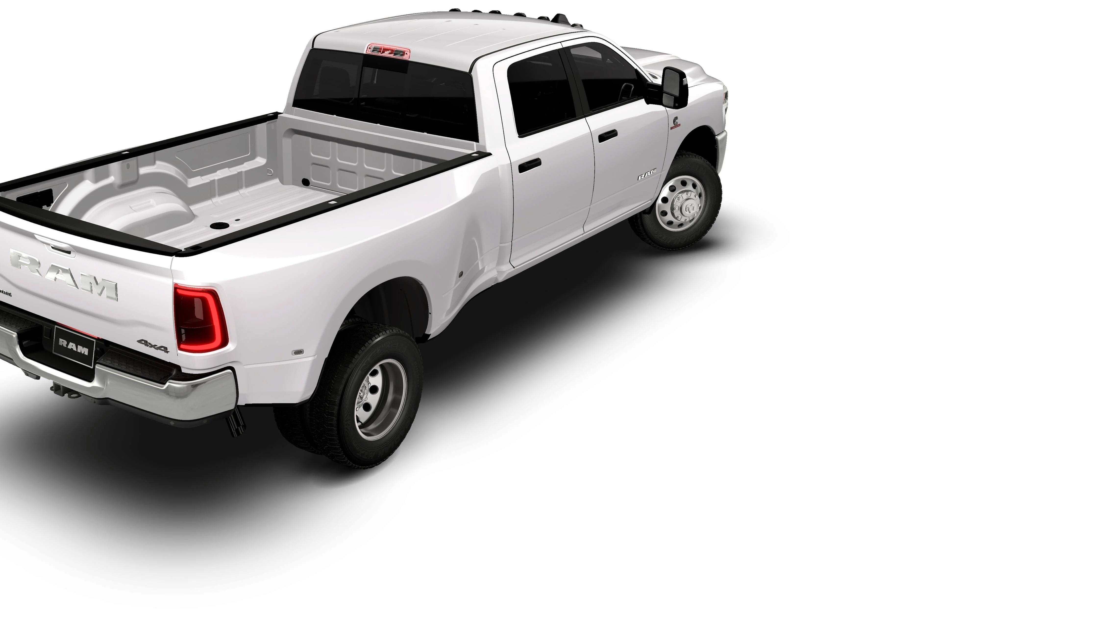 New 2026 Bright White Clear-Coat Exterior Paint RAM BIG HORN image 14