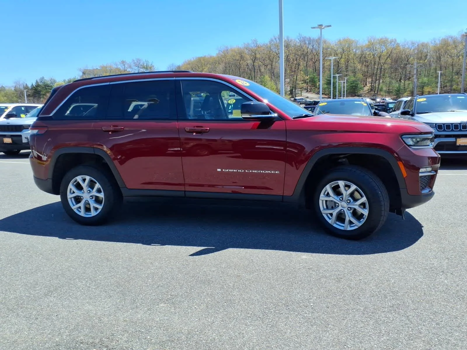 Certified Used 2023 Velvet Red Pearlcoat Jeep Limited image 6