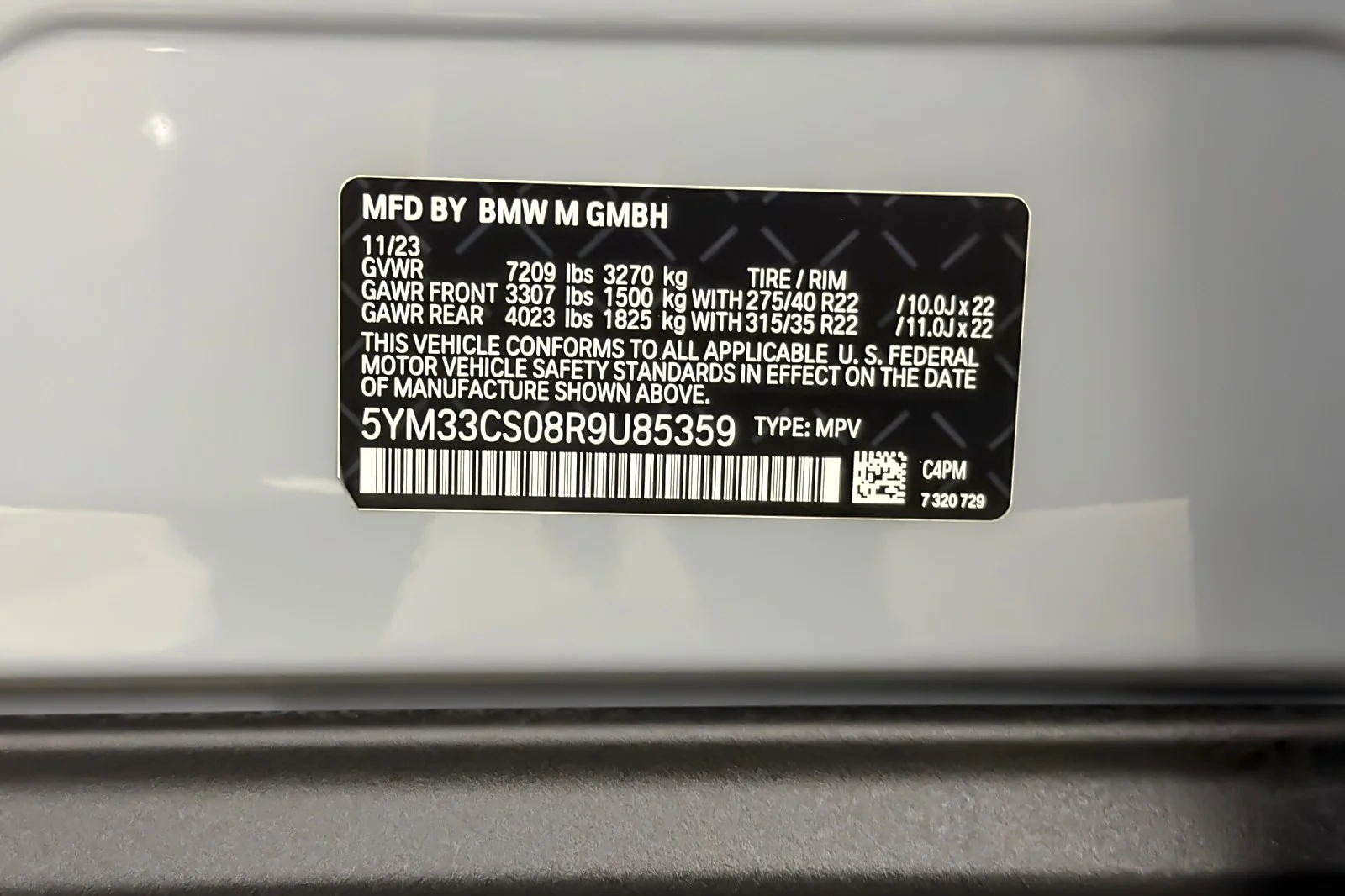 Used 2024 BROOKLYN GREY BMW Label Red Sports Activity Vehicle image 27