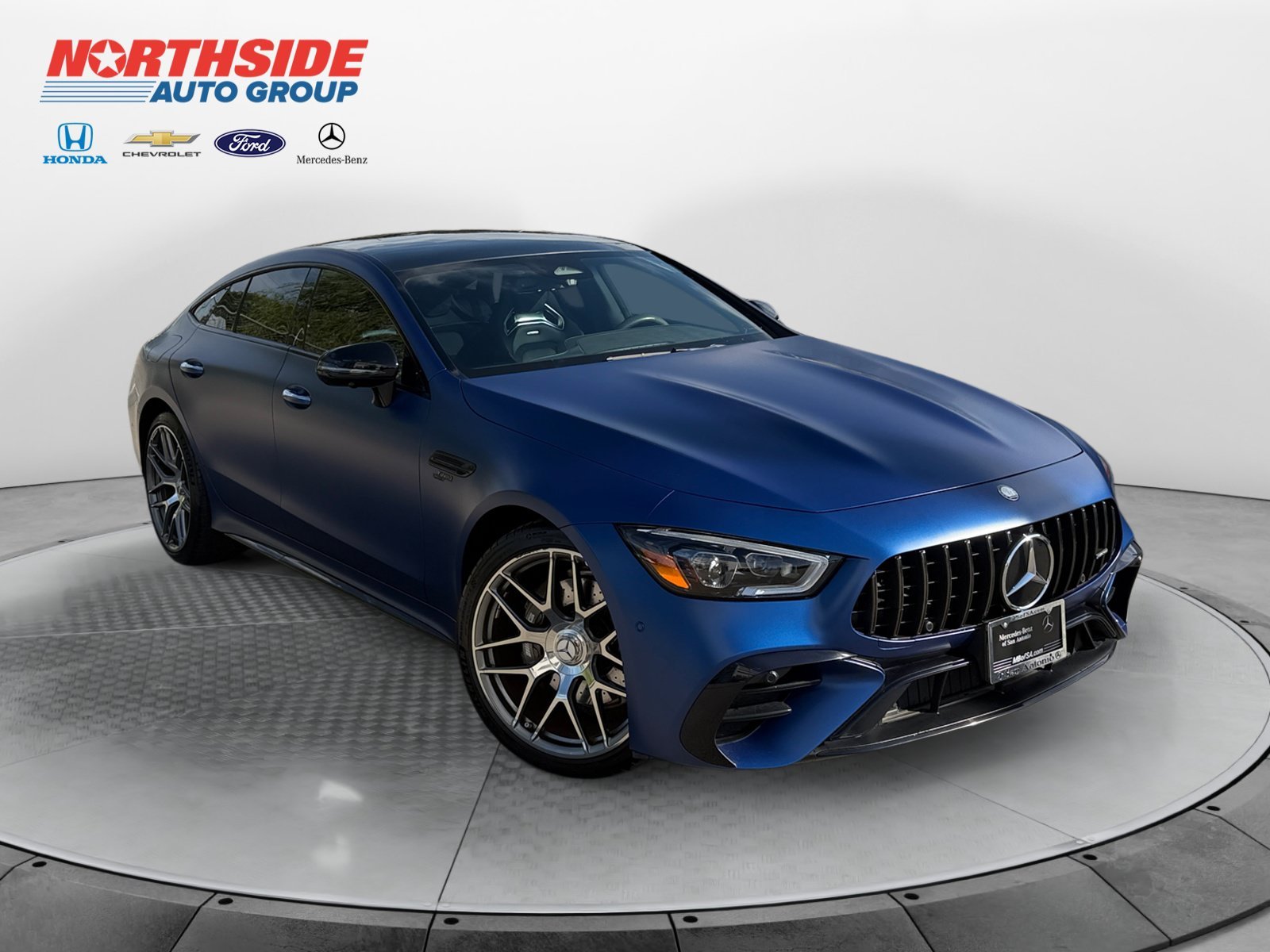 Used 2024 MANUFAKTUR Starling Blue Magno Mercedes-Benz AMG® GT 53 image 1