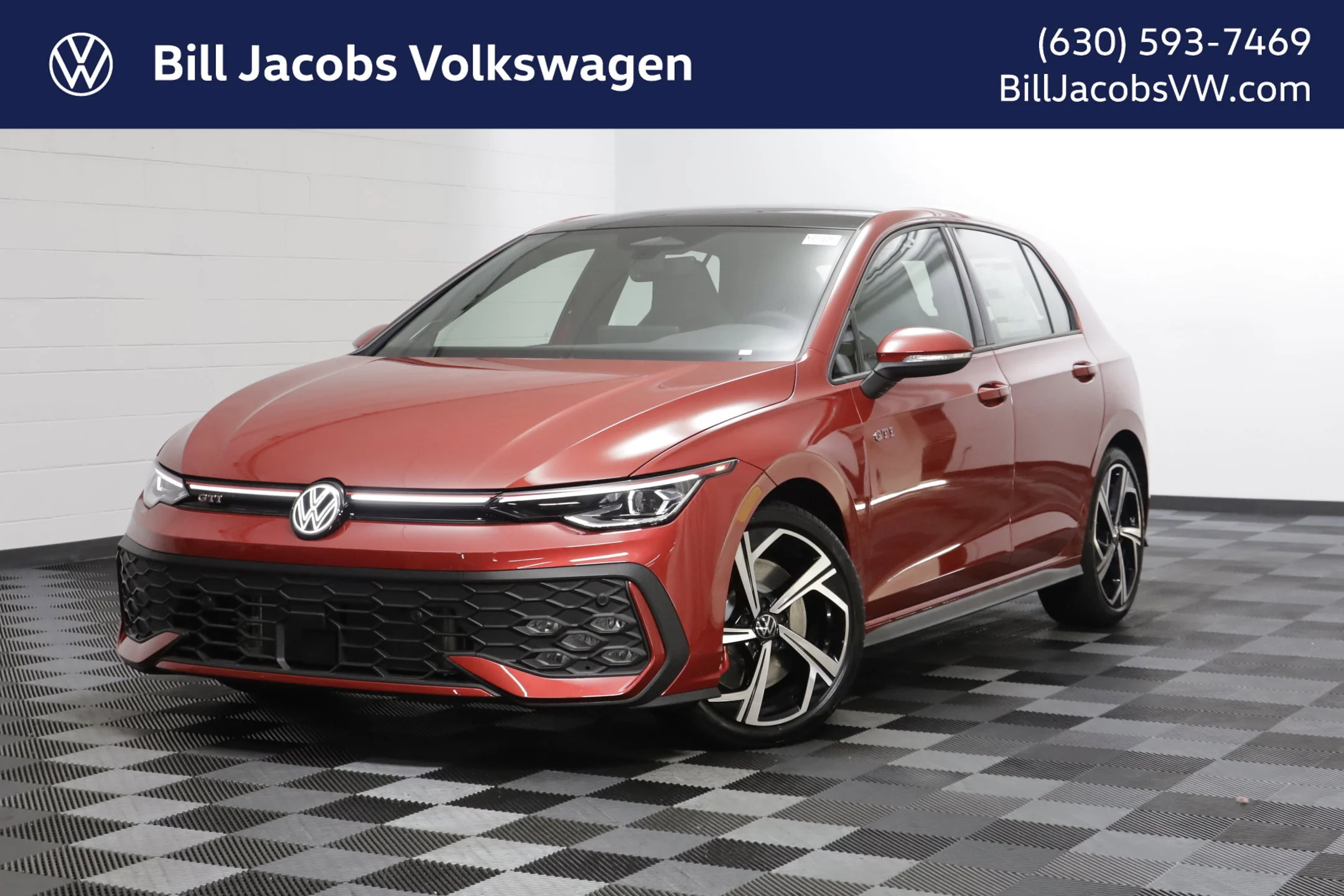 New 2026 Red Volkswagen SE image 1