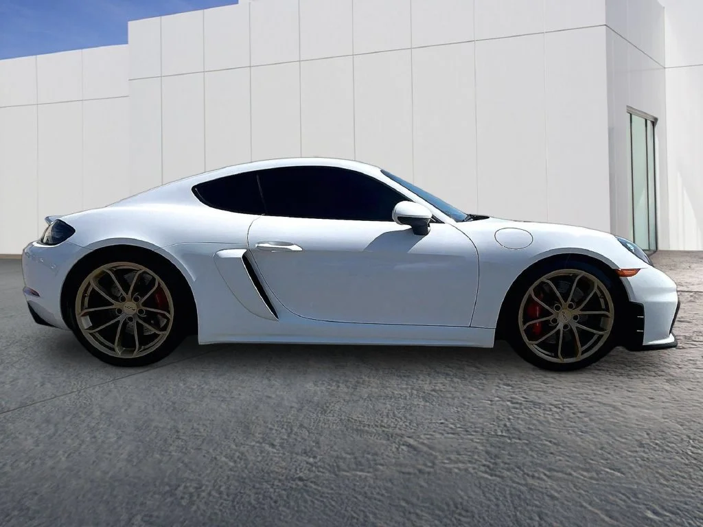 Certified Used 2020 White Porsche GT4 image 8