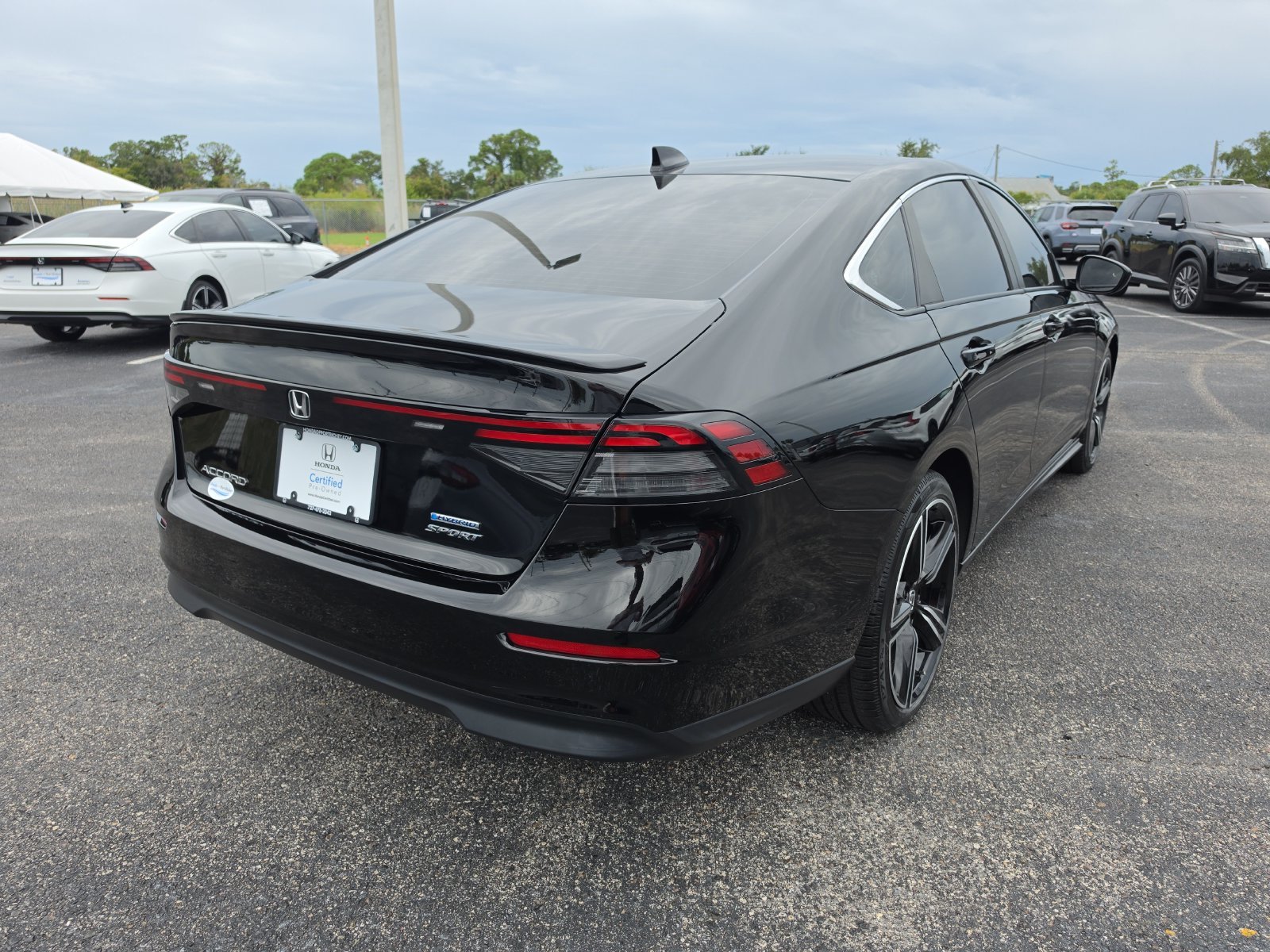 Certified Used 2023 Crystal Black Pearl Honda Sport image 4