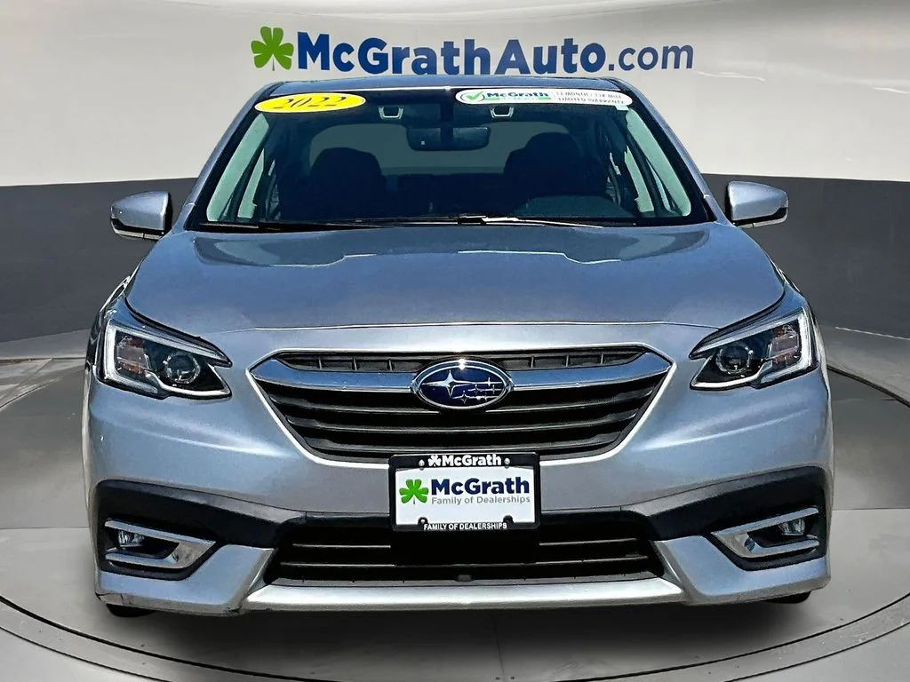Certified Used 2022 Silver Subaru Limited image 2