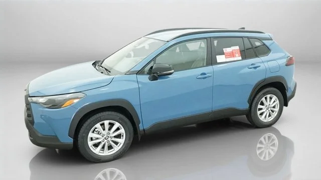 New 2026 Blue Toyota LE image 3