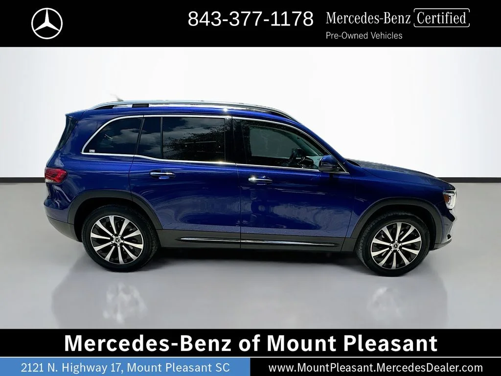 Used 2021 Blue Mercedes-Benz GLB 250 image 4