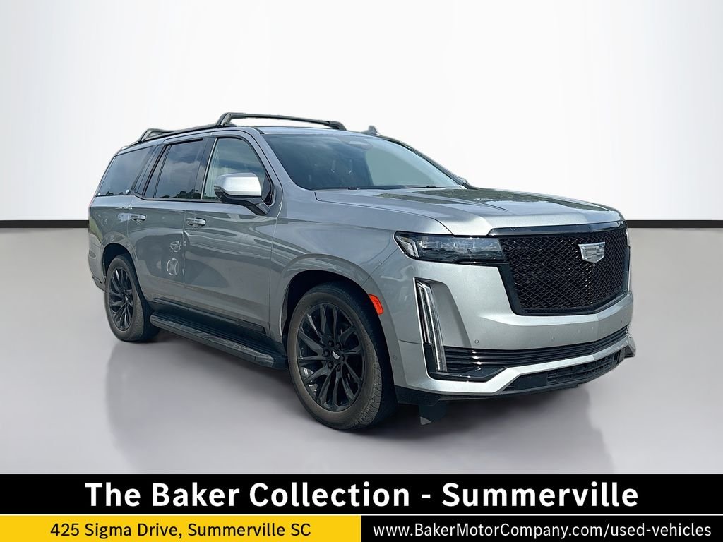 Used 2024 Silver Cadillac Sport Platinum image 1