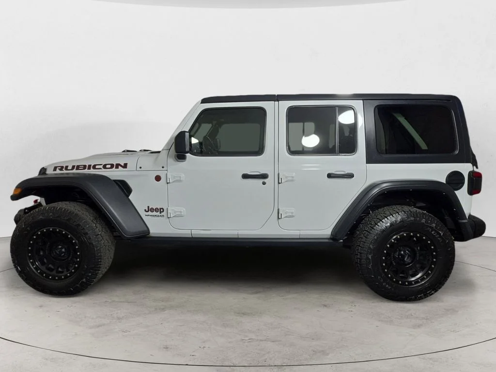 Used 2021 White Jeep Unlimited Rubicon image 8