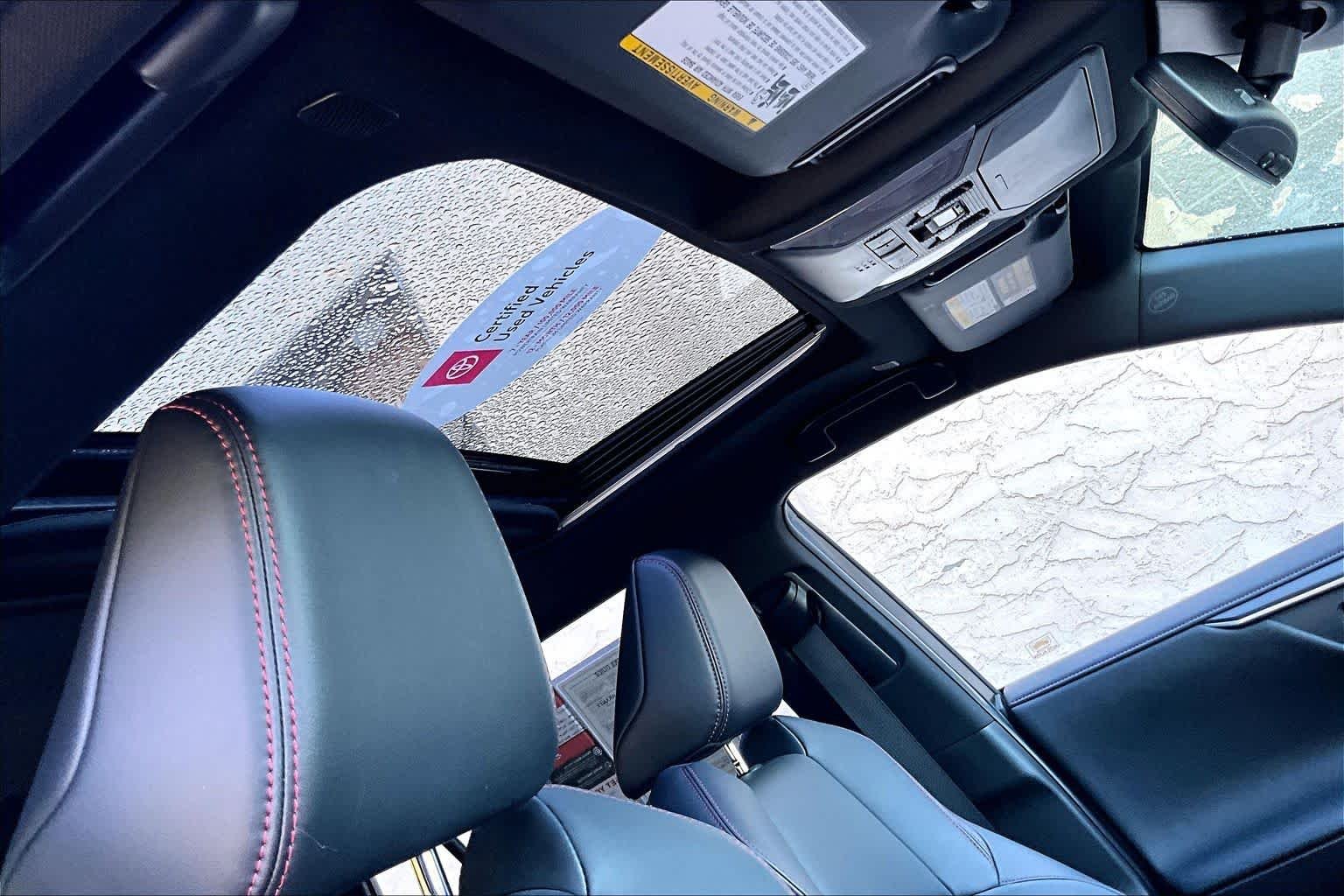 Used 2025 Wind Chill Pearl/Midnight Black Metallic Toyota XSE image 14