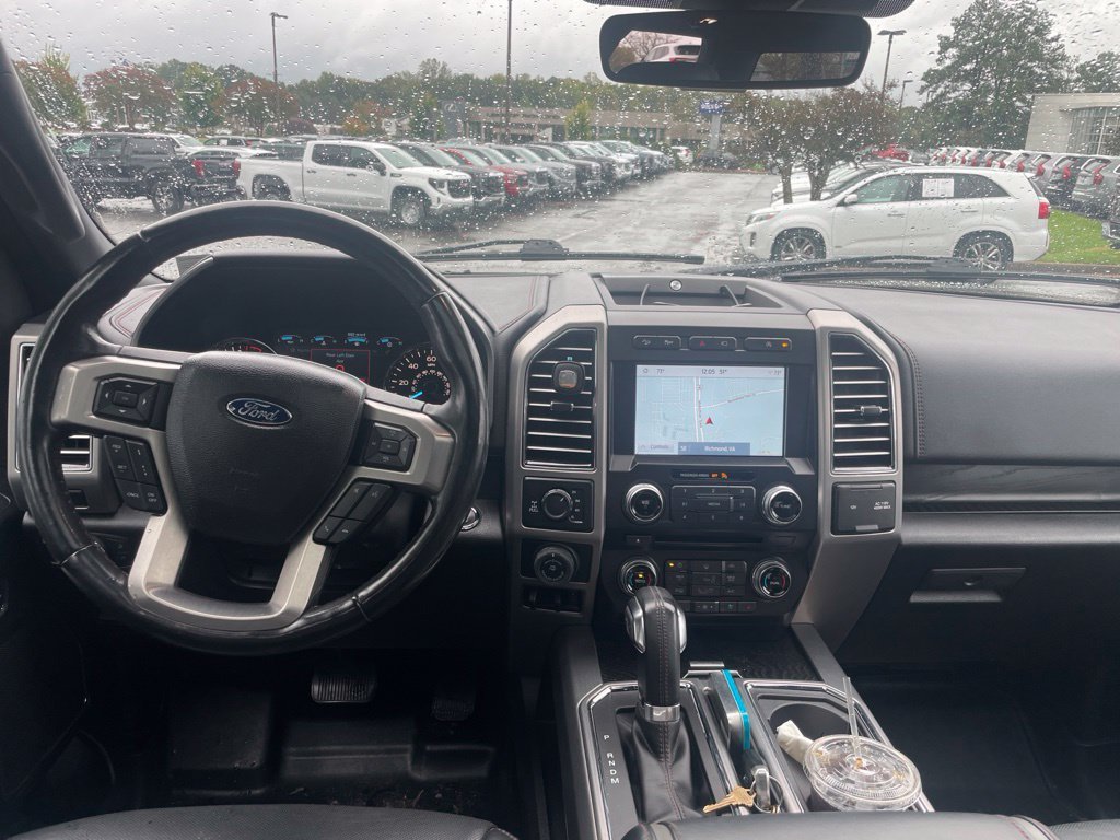 Used 2018 Blue Ford Platinum image 6