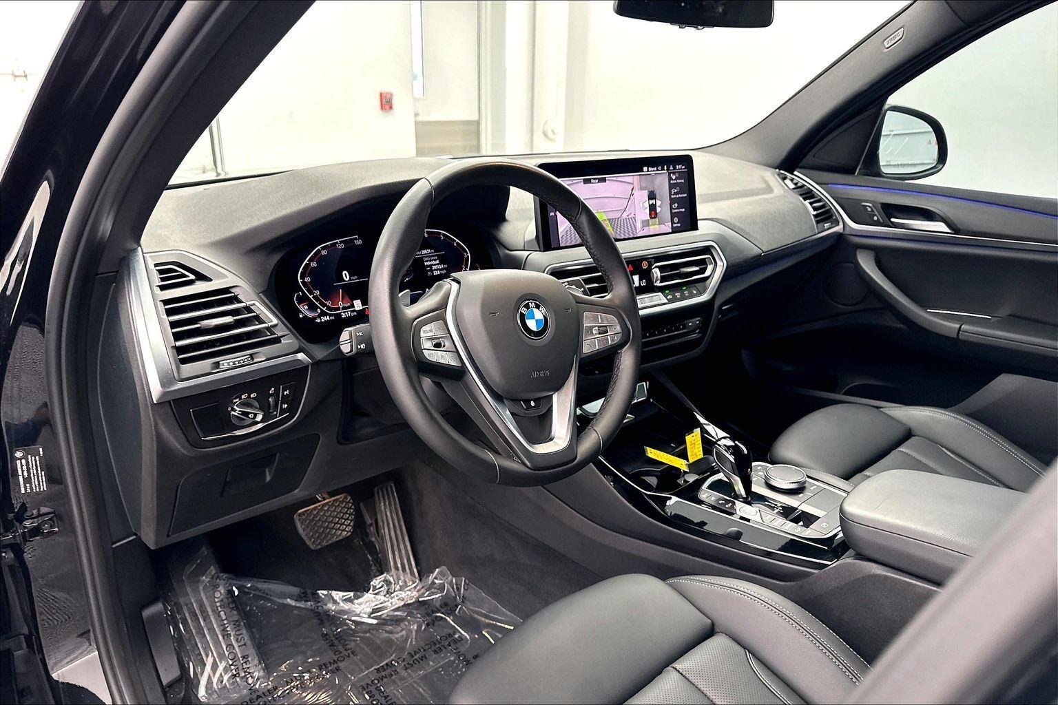Certified Used 2024 Black Sapphire Metallic BMW xDrive30i image 19