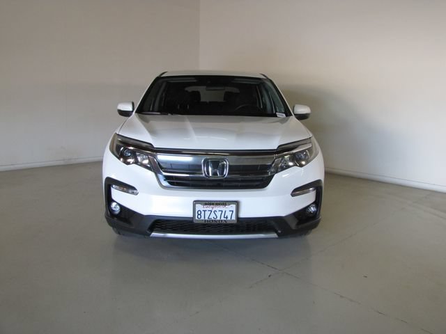 Certified Used 2021 Platinum White Pearl Honda EX image 2