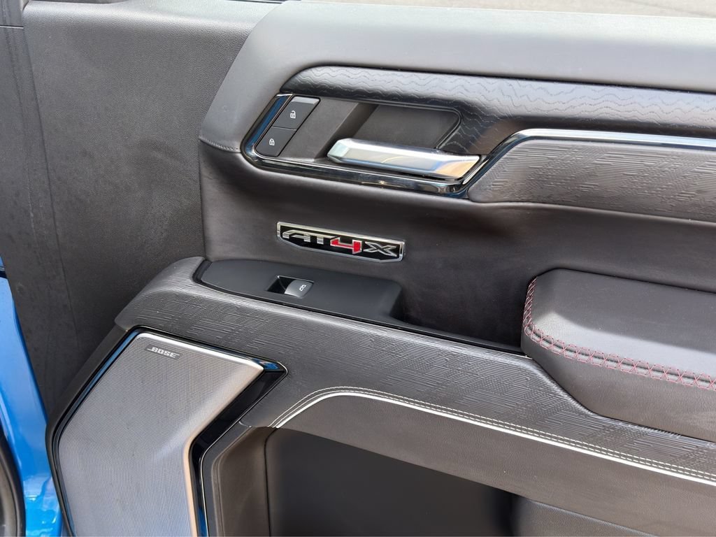 Used 2023 Dynamic Blue Metallic GMC AT4X image 12