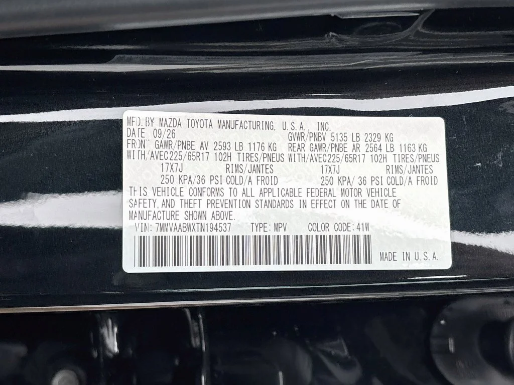 New 2026 Jet Black Mica Mazda Preferred AWD image 32