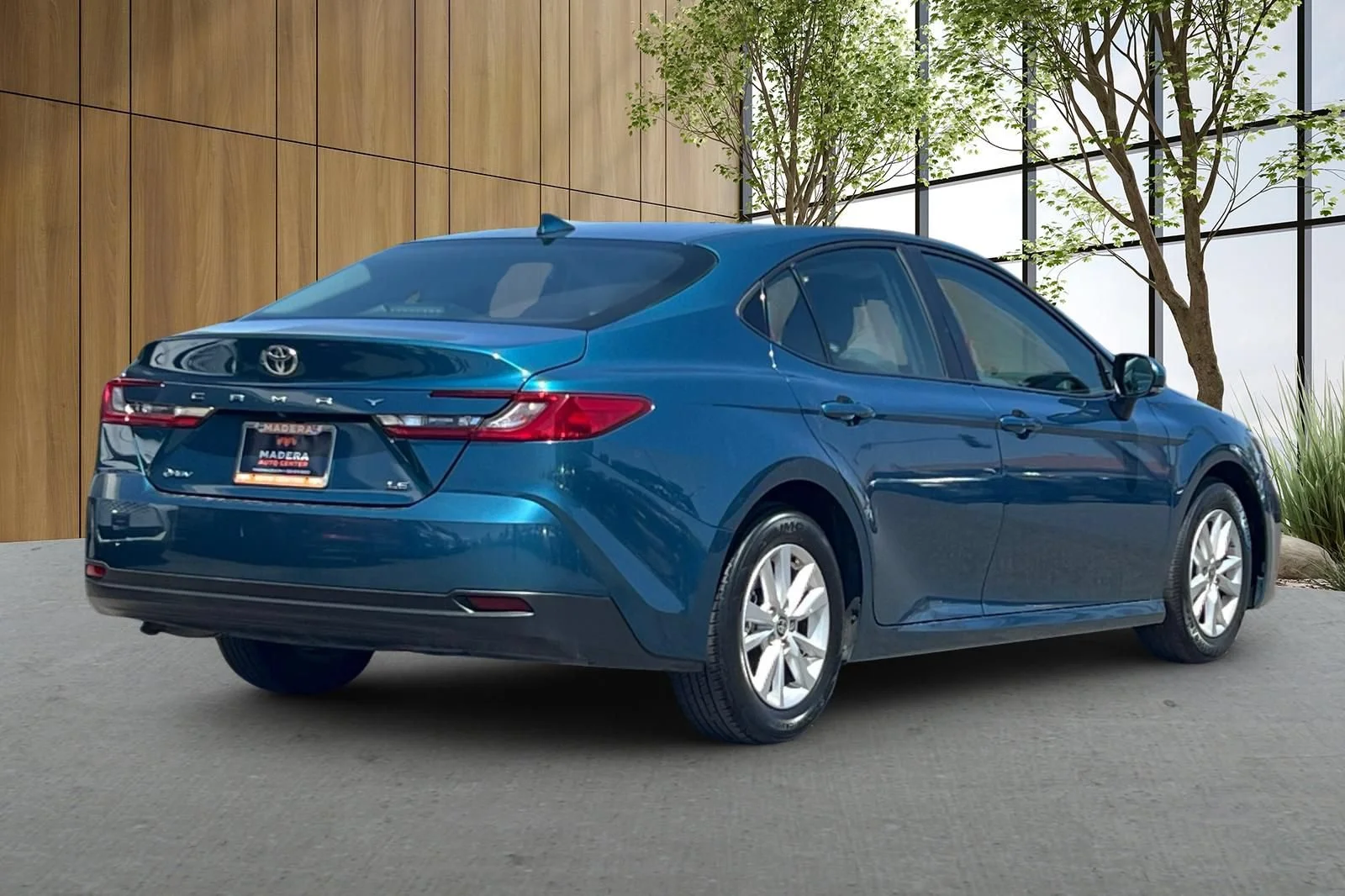 Used 2025 Blue Toyota LE image 4