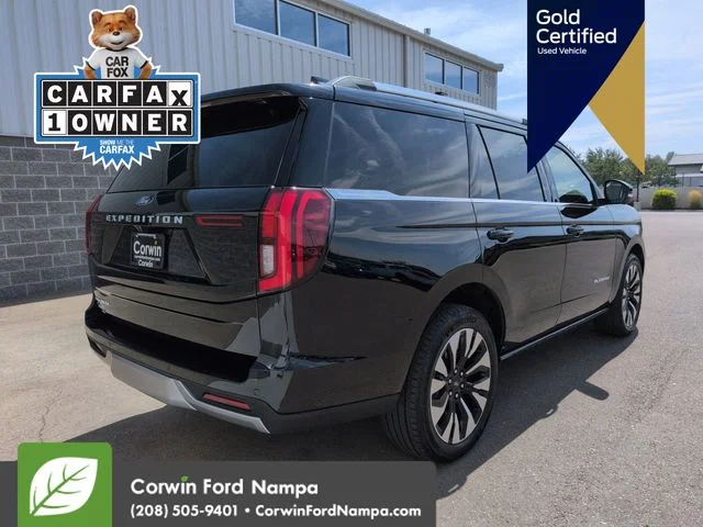 Certified Used 2025 Black Ford Platinum image 3