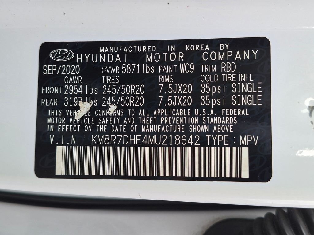 Used 2021 Hyper White Hyundai Calligraphy image 29