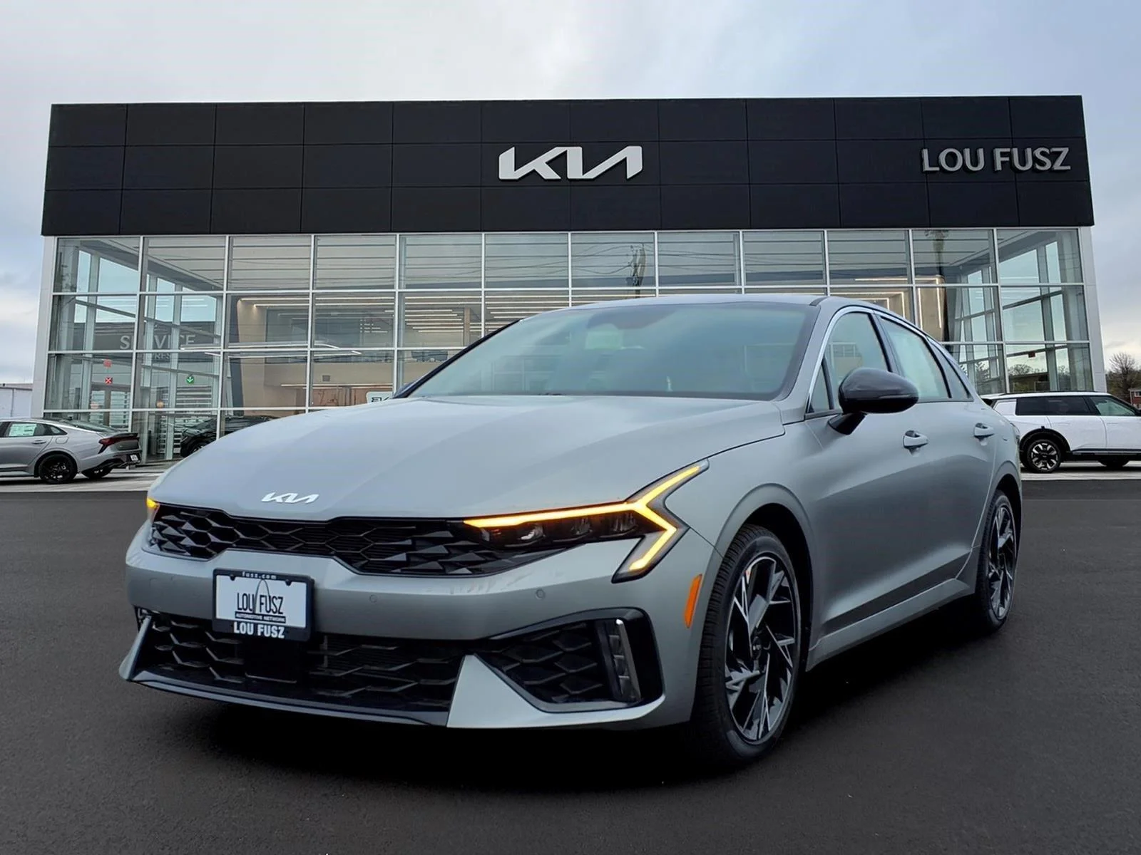 New 2026 Steel Matte Gray Kia GT-Line FWD image 1