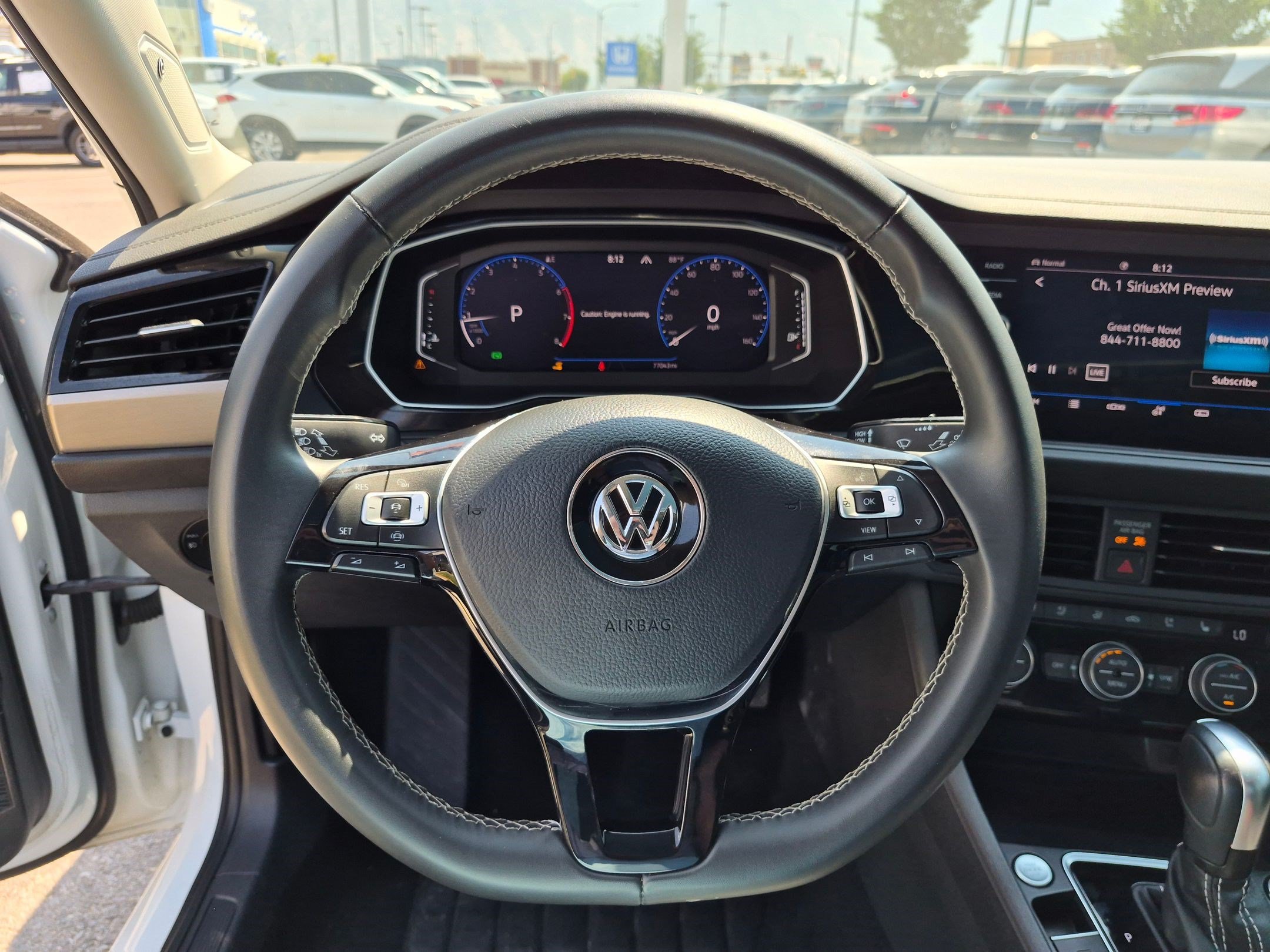 Used 2021 Pure White Volkswagen SEL Premium image 17