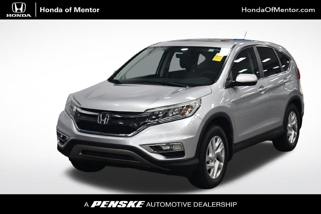 Used 2016 Alabaster Silver Metallic Honda EX image 1