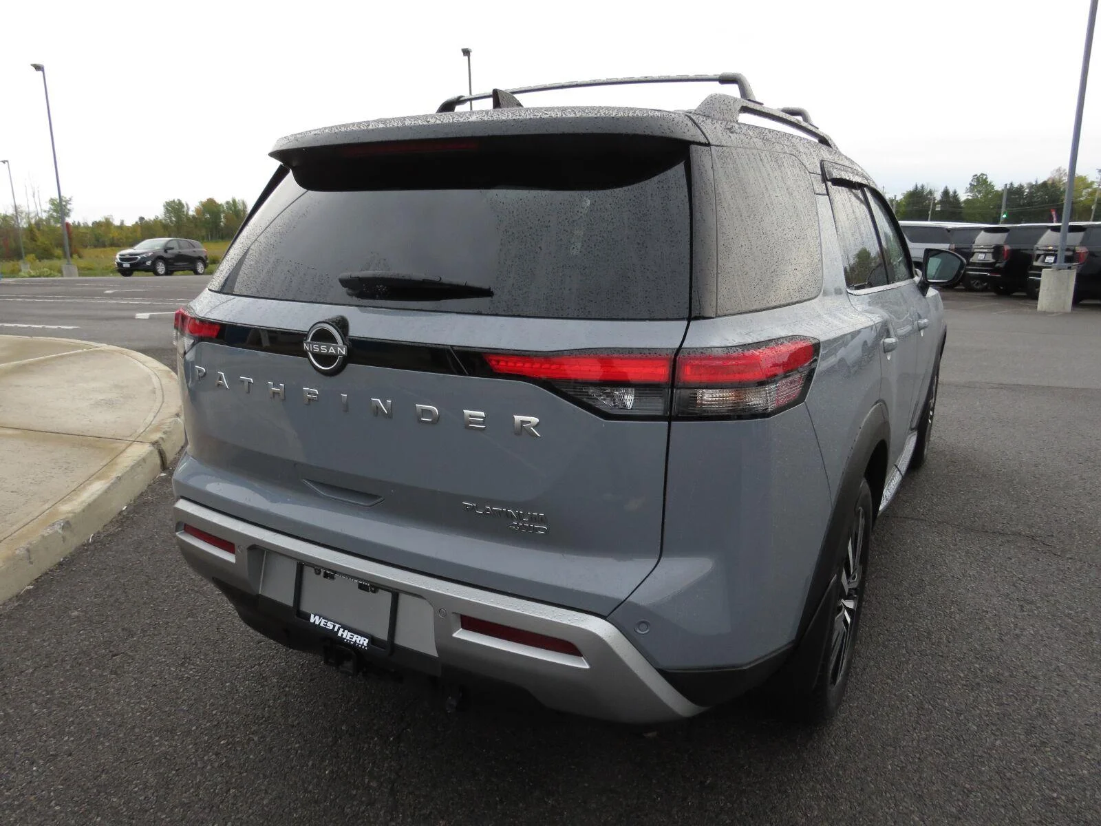 Used 2025 Solid Gray/Super Black Nissan Platinum image 10