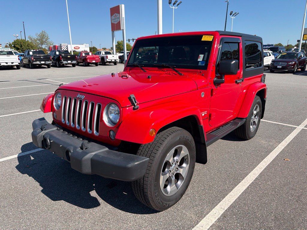 Used 2016 Red Jeep Sahara image 2