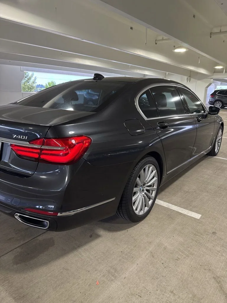 Used 2017 Dark Graphite BMW 740i xDrive image 4