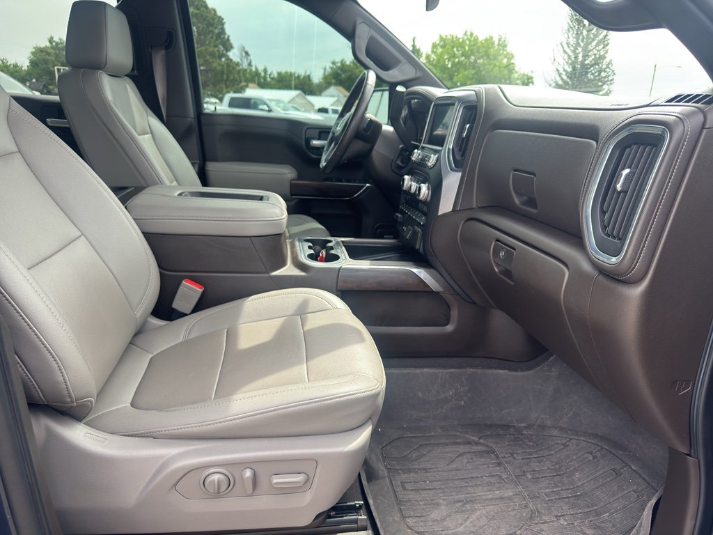 Used 2021 Pacific Blue Metallic GMC SLT image 16