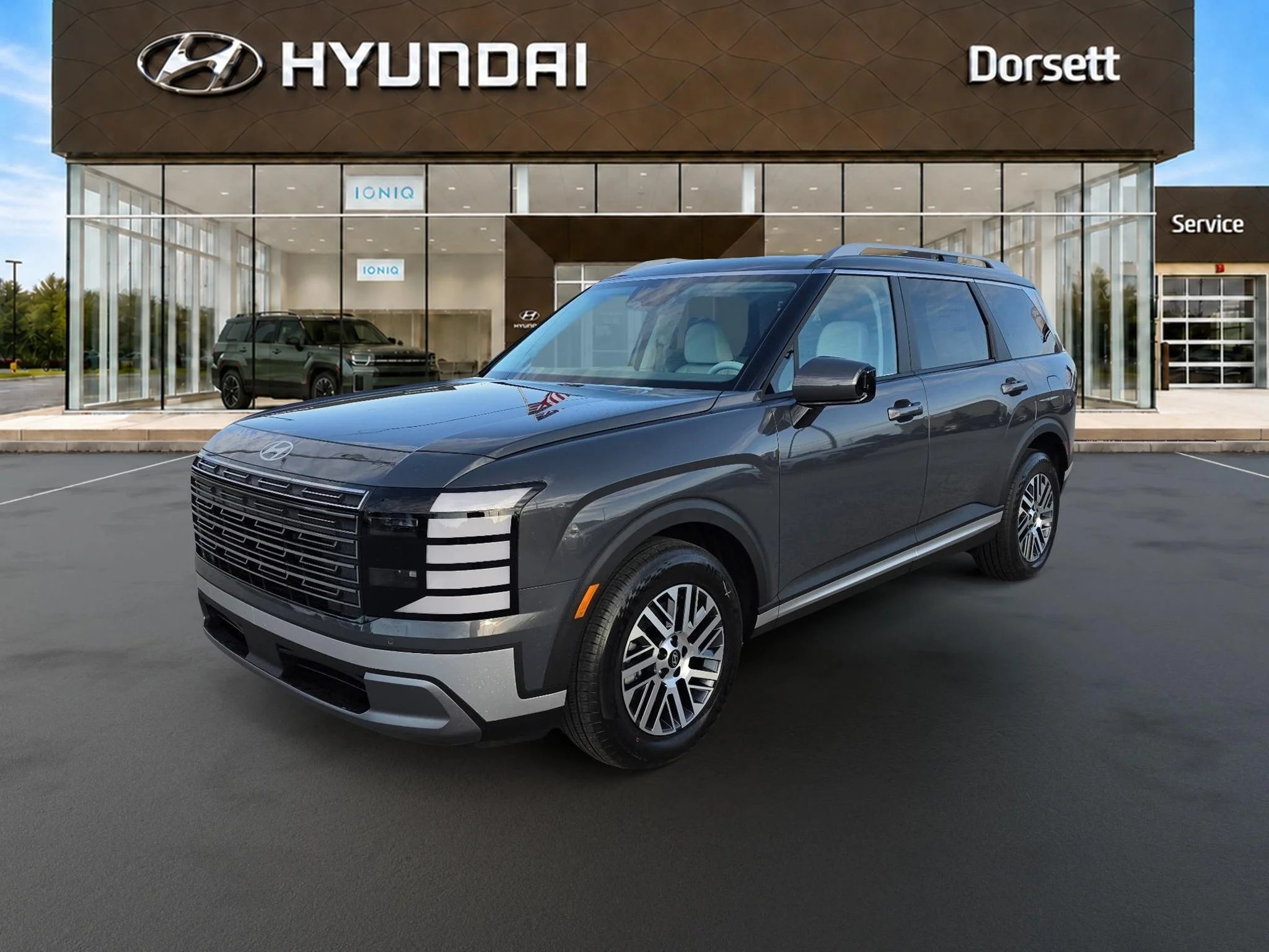 New 2027 Ecotronic Gray Pearl Hyundai SEL 8P image 1