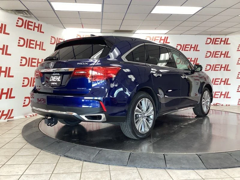 Used 2018 Blue Acura 3.5L image 7