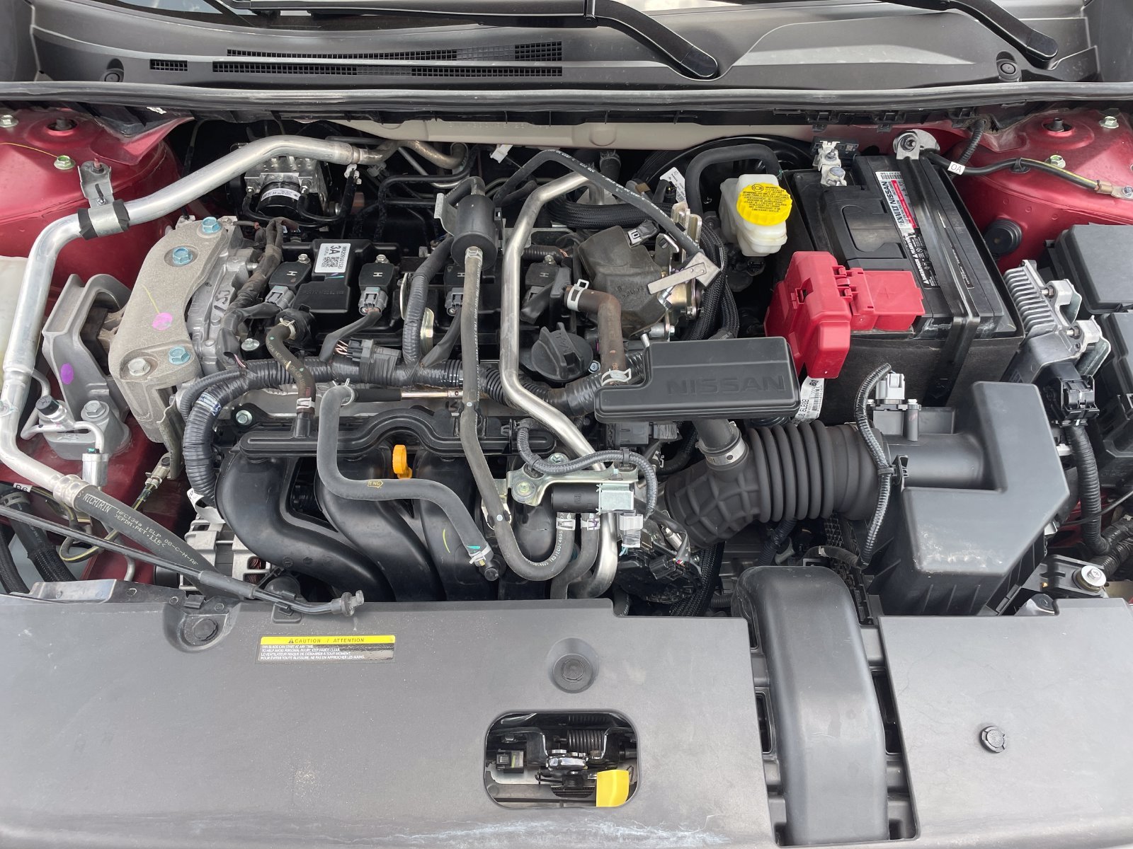 Used 2025 Red Nissan SV image 25