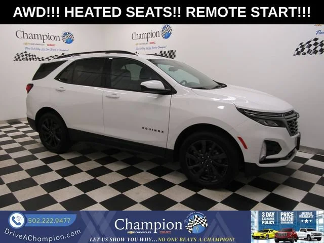Certified Used 2023 Summit White Chevrolet RS image 1