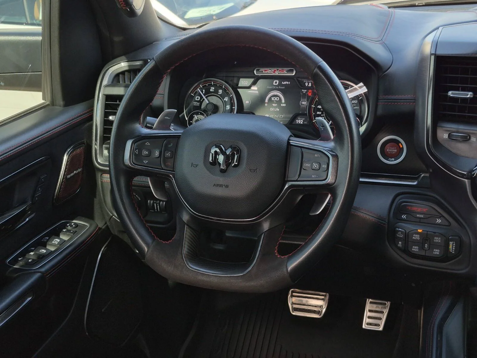 Used 2022 Granite Crystal Metallic Clearcoat Ram TRX image 20