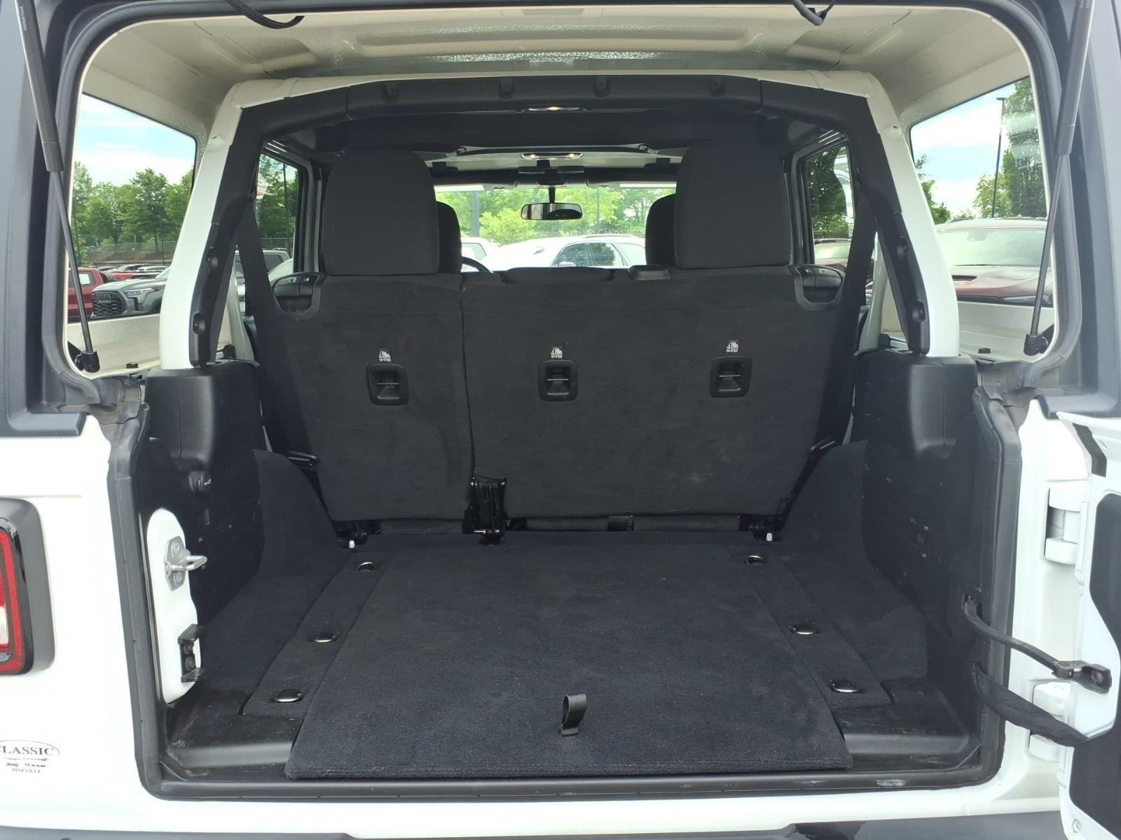 Used 2021 Bright White Clearcoat Jeep Unlimited Willys Sport image 31