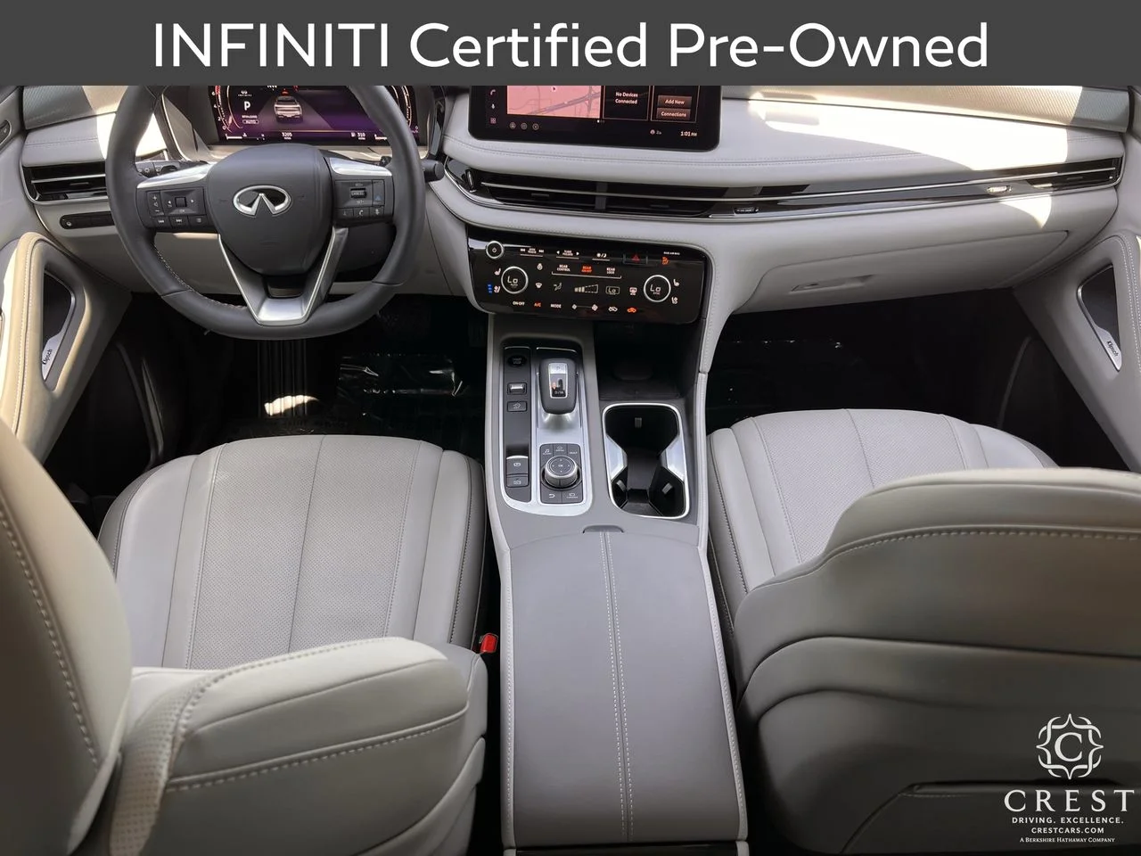Certified Used 2027 Radiant White INFINITI LUXE image 10